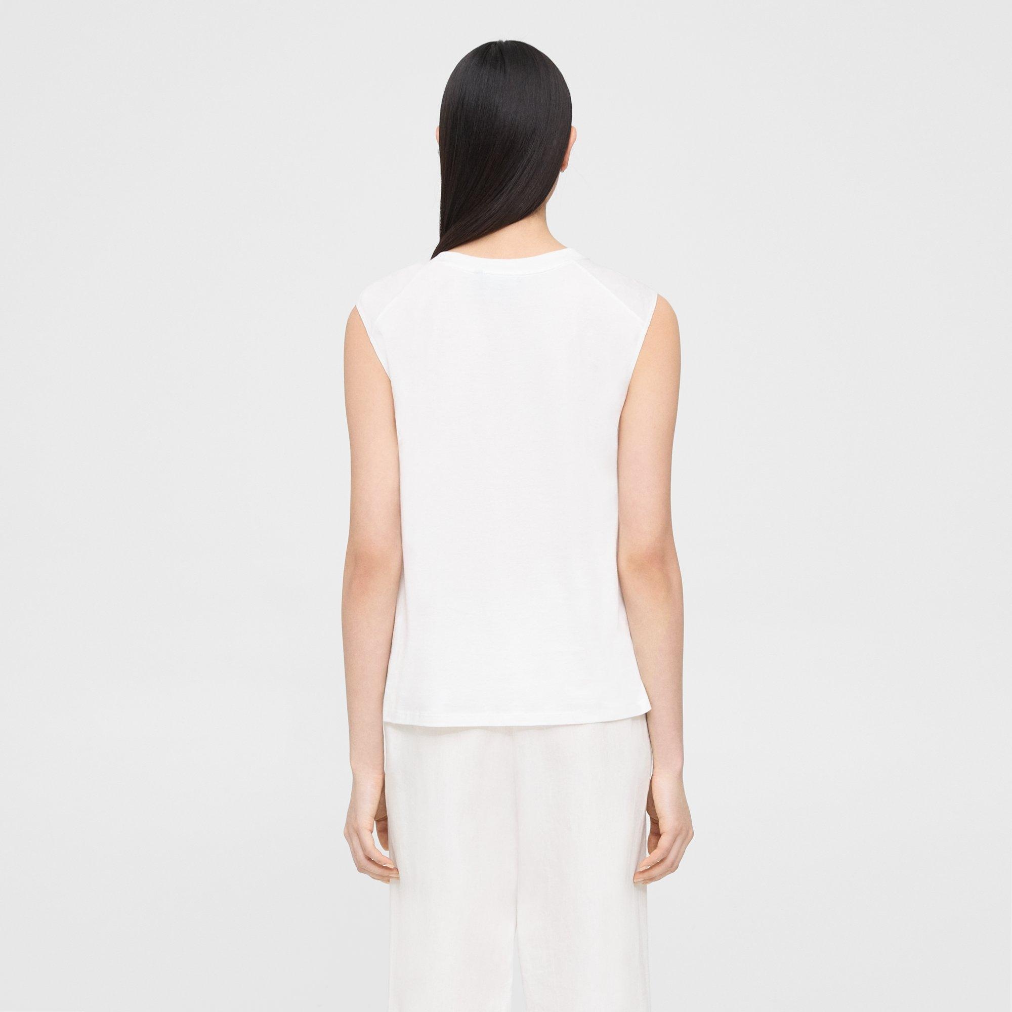 Twisted Tank Top in Organic Cotton - 4