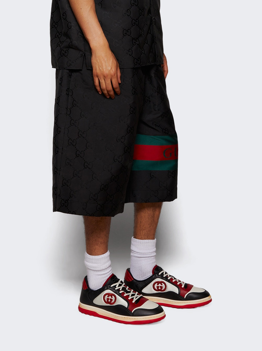 Mac80 Sneaker Black And Red - 2