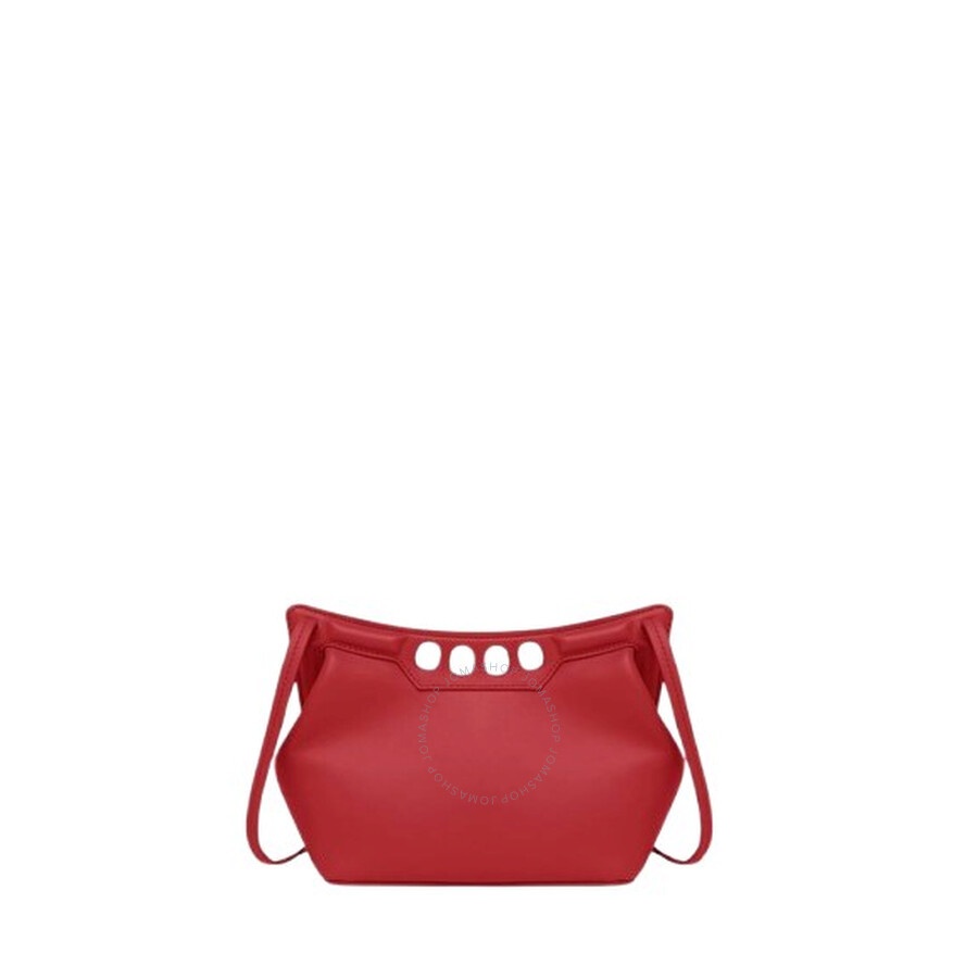 Alexander Mcqueen The Peak Mini Shoulder Bag in Welsh Red - 3