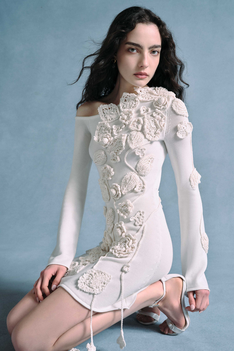 KAELA KNIT DRESS - 1
