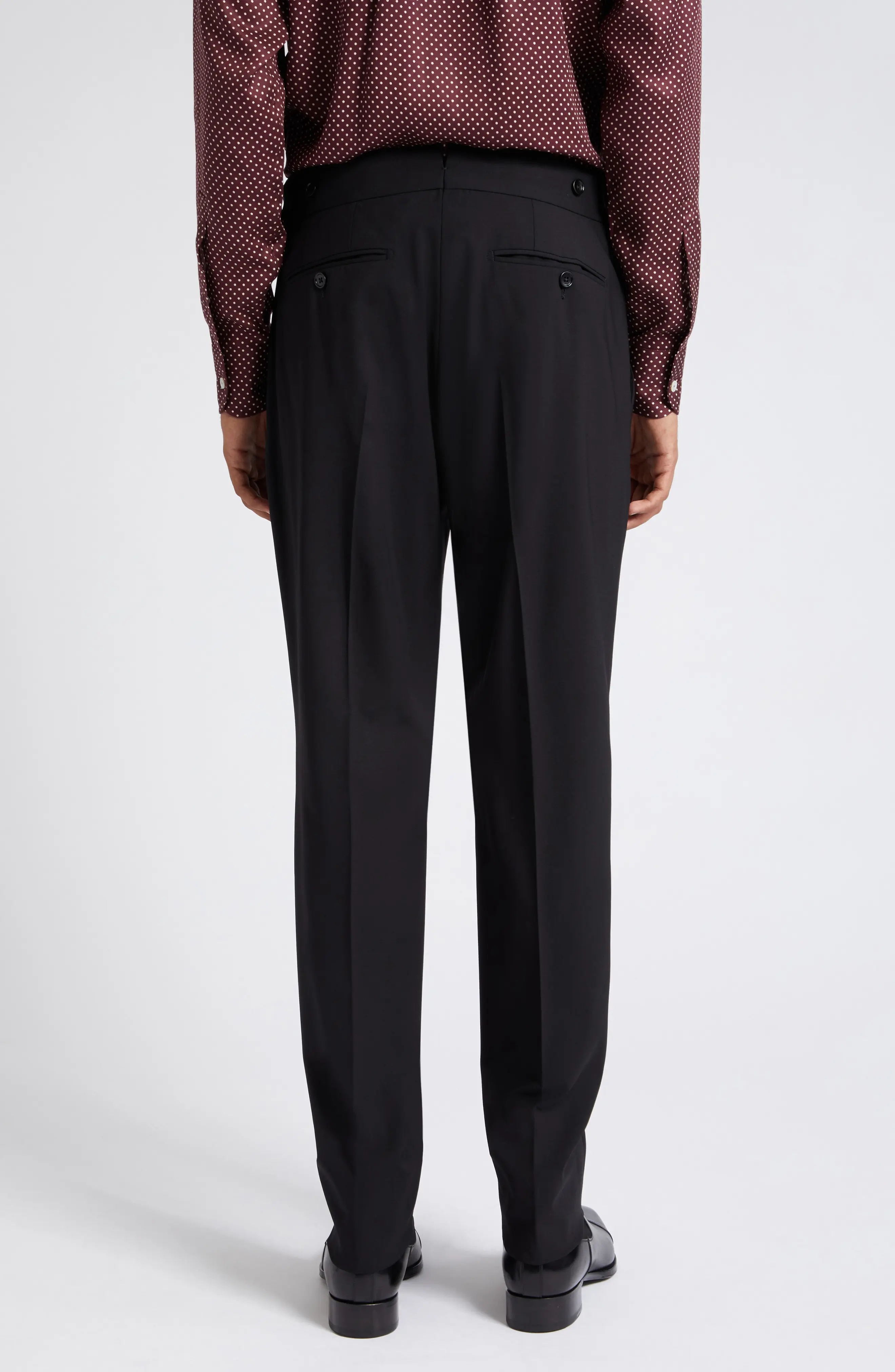 Atticus Wool Plain Weave Trousers - 3