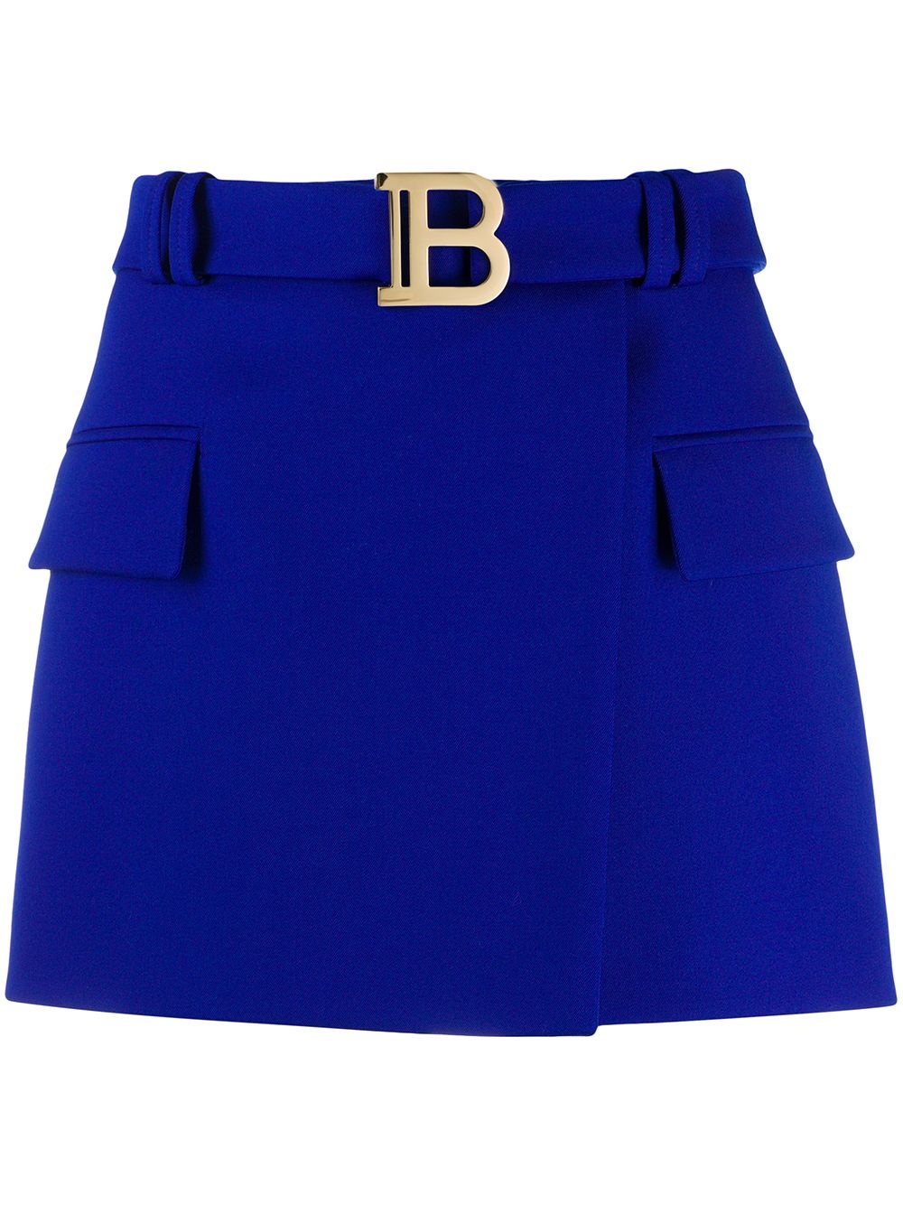 B buckle mini skirt - 1