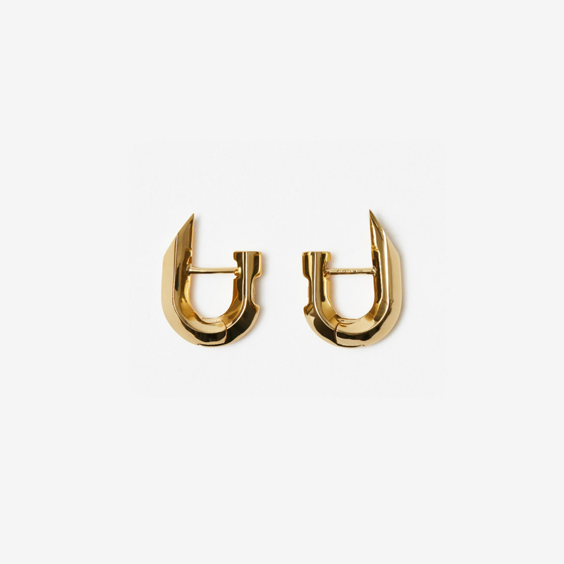 Burberry Gold-plated Hollow Spike Earrings outlook