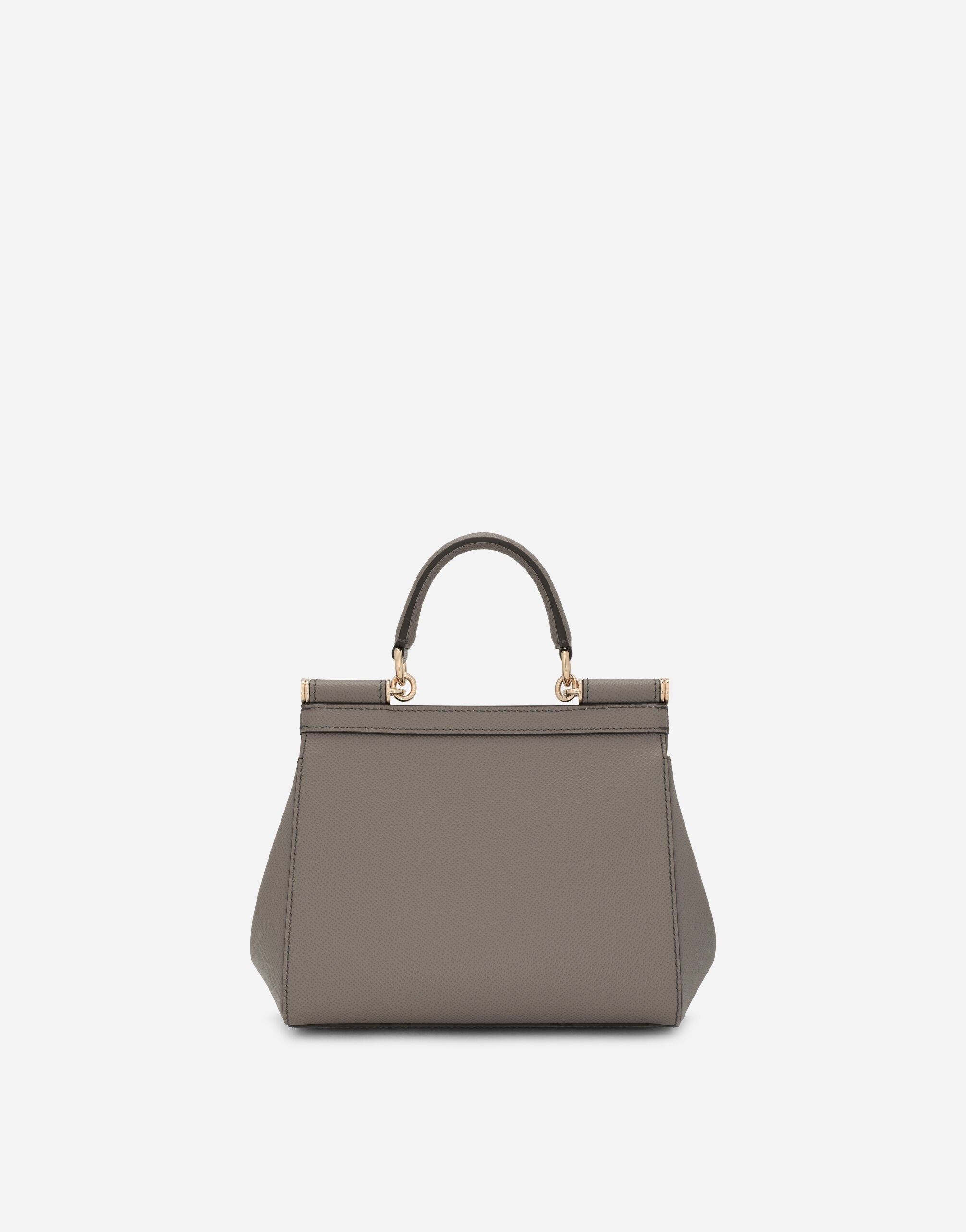 Small dauphine leather Sicily bag - 4