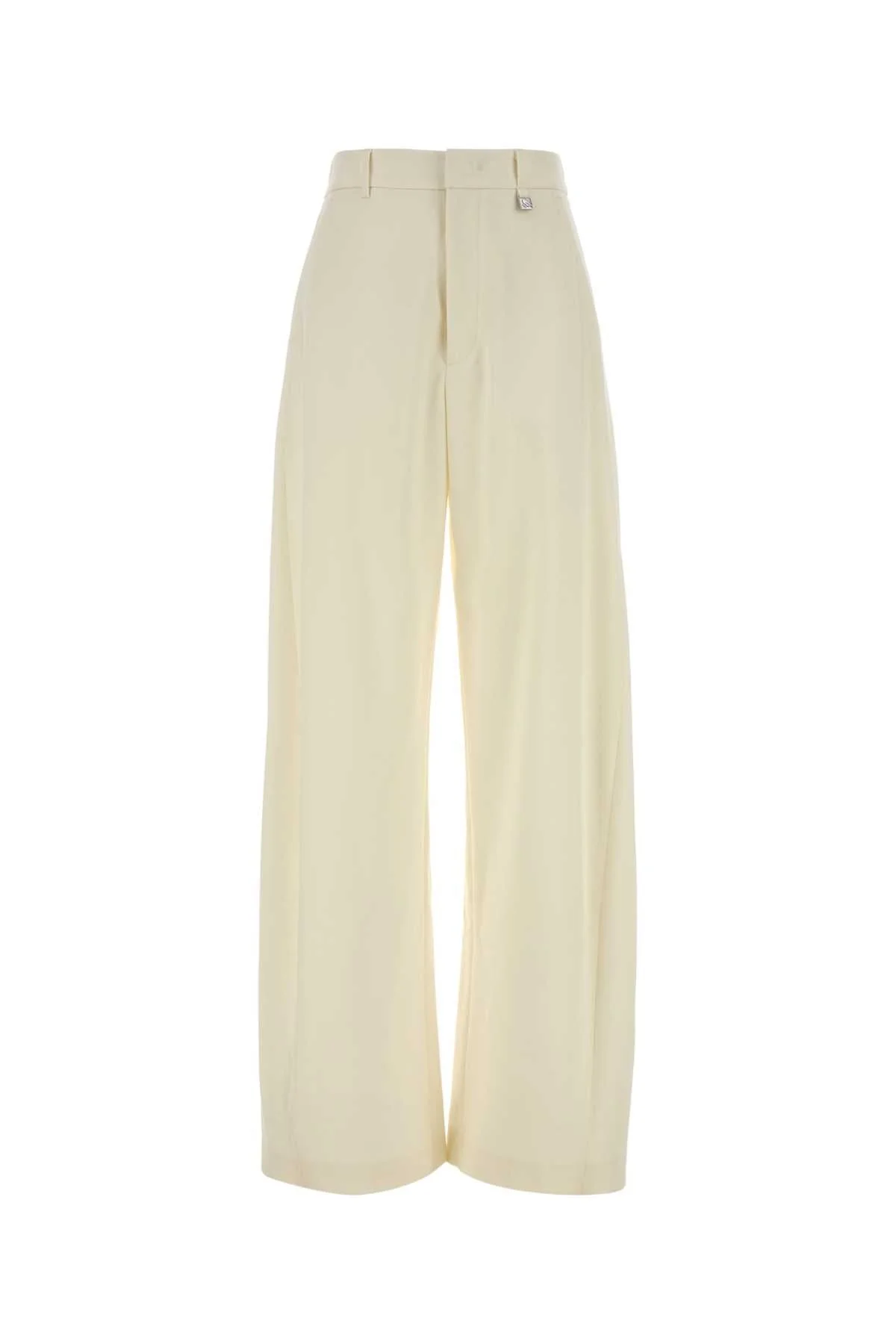 Giuseppe Di Morabito Women Ivory Wool Palazzo Pant - 1