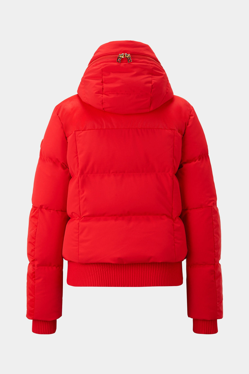 Bond Down ski jacket in Red 3