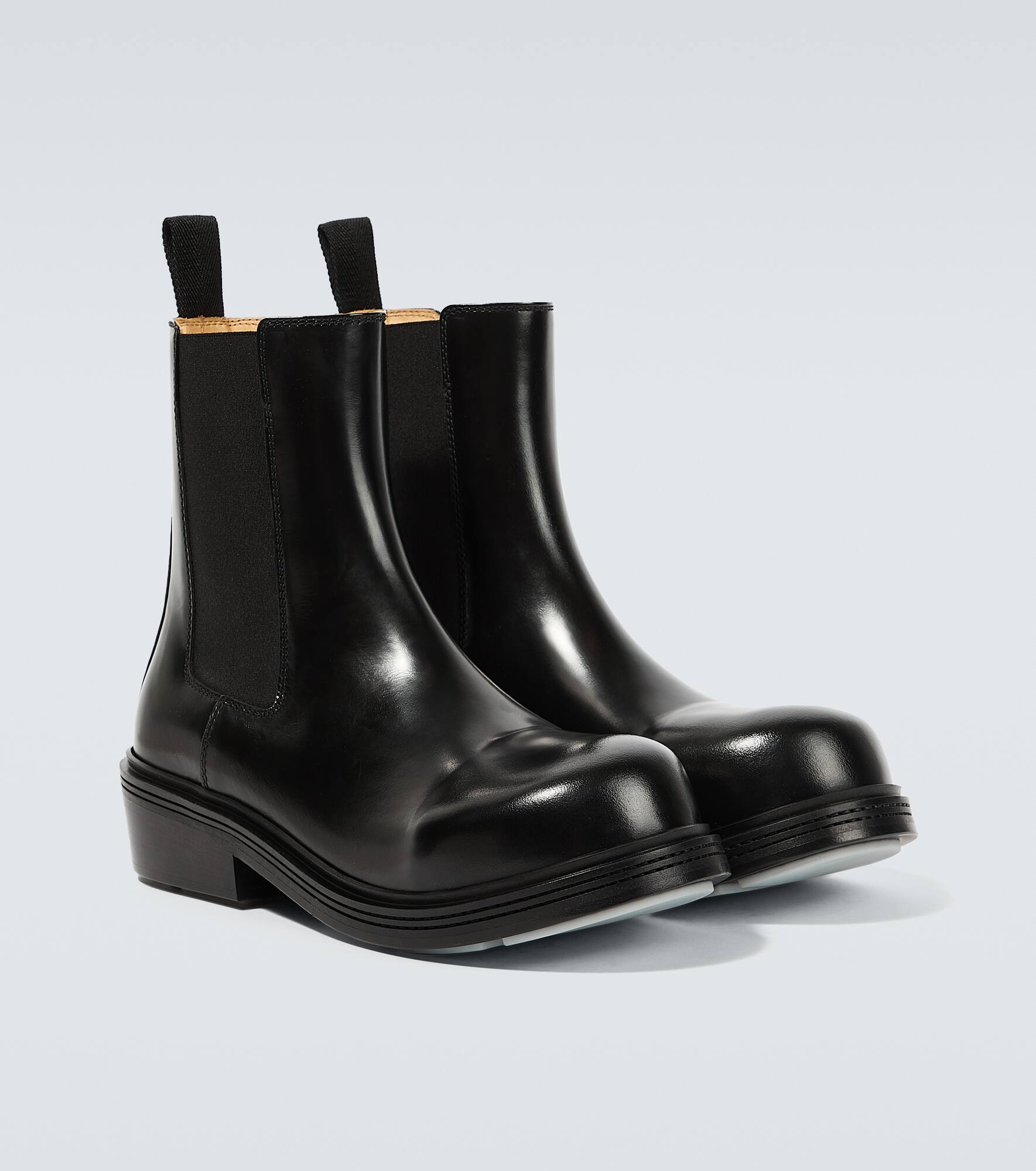 Fireman leather Chelsea boots - 5