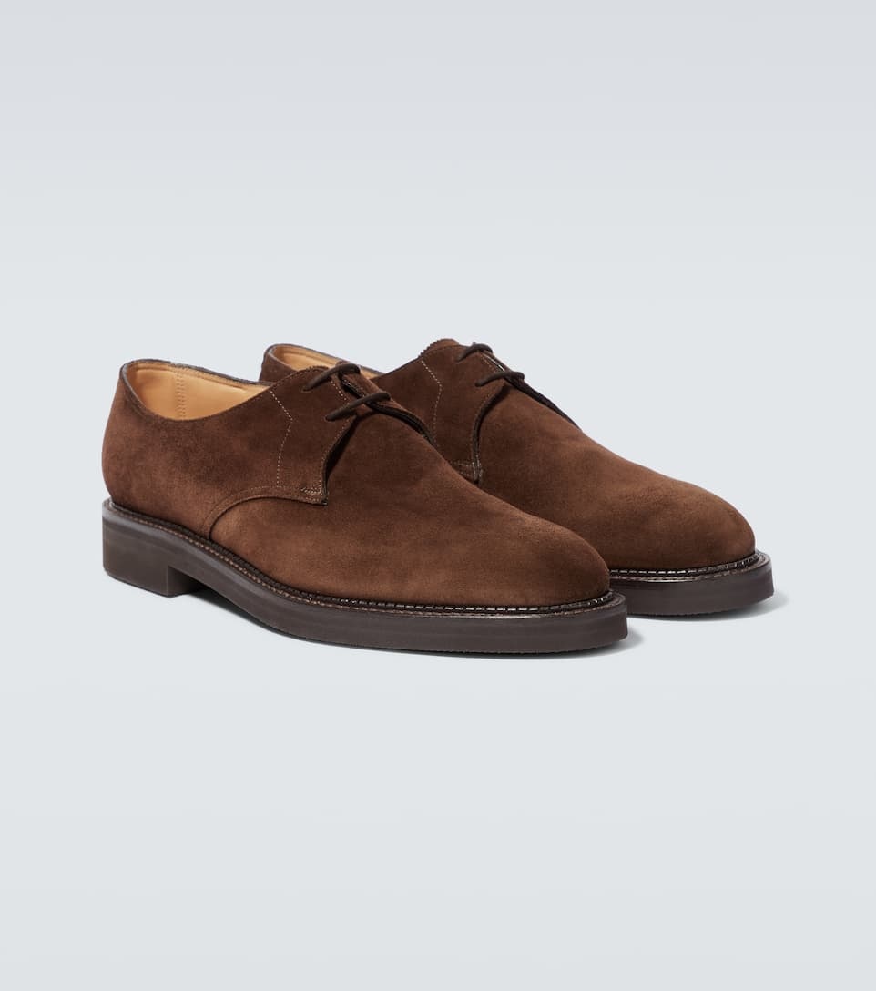 Haldon Derby suede shoes - 5