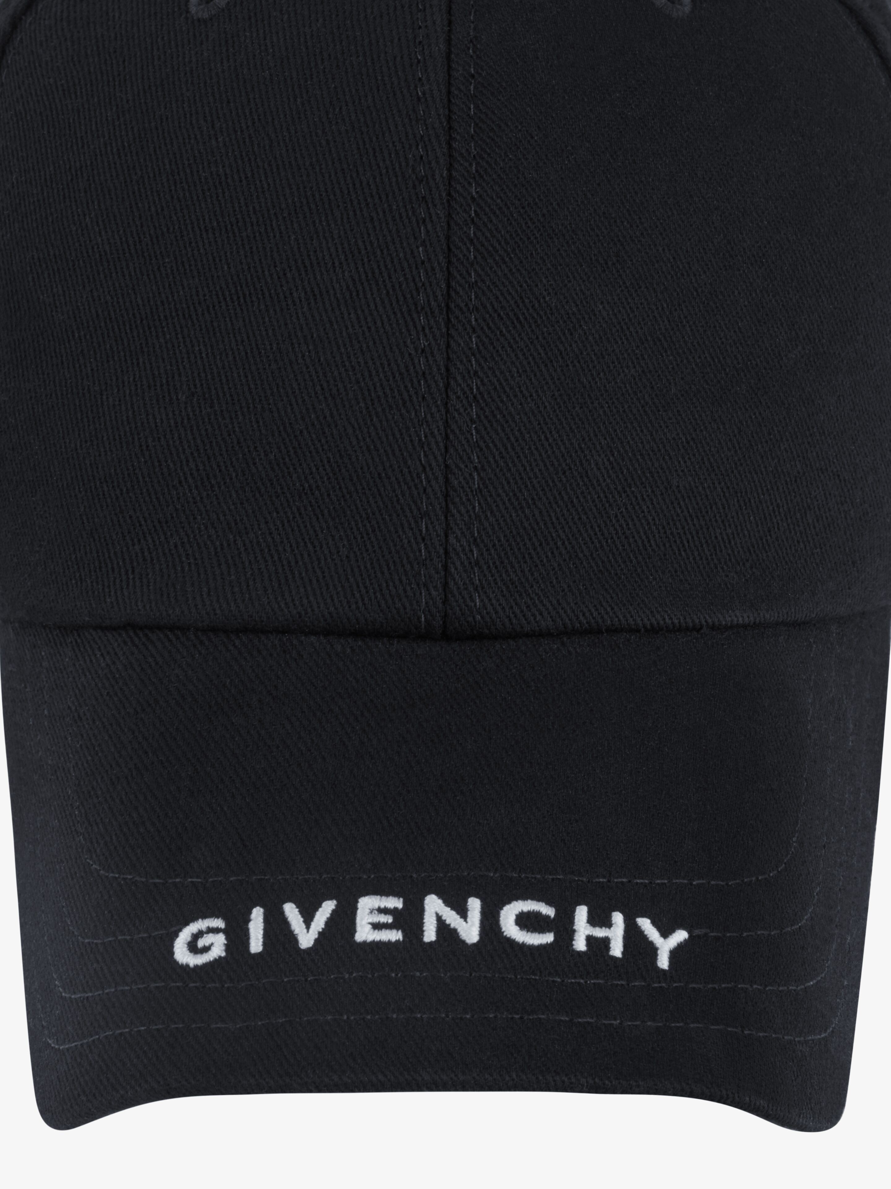 GIVENCHY EMBROIDERED CAP IN TWILL - 5