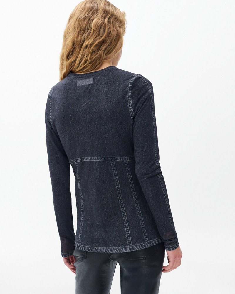 Miramar Long-Sleeve Tee Stretch Mesh 6