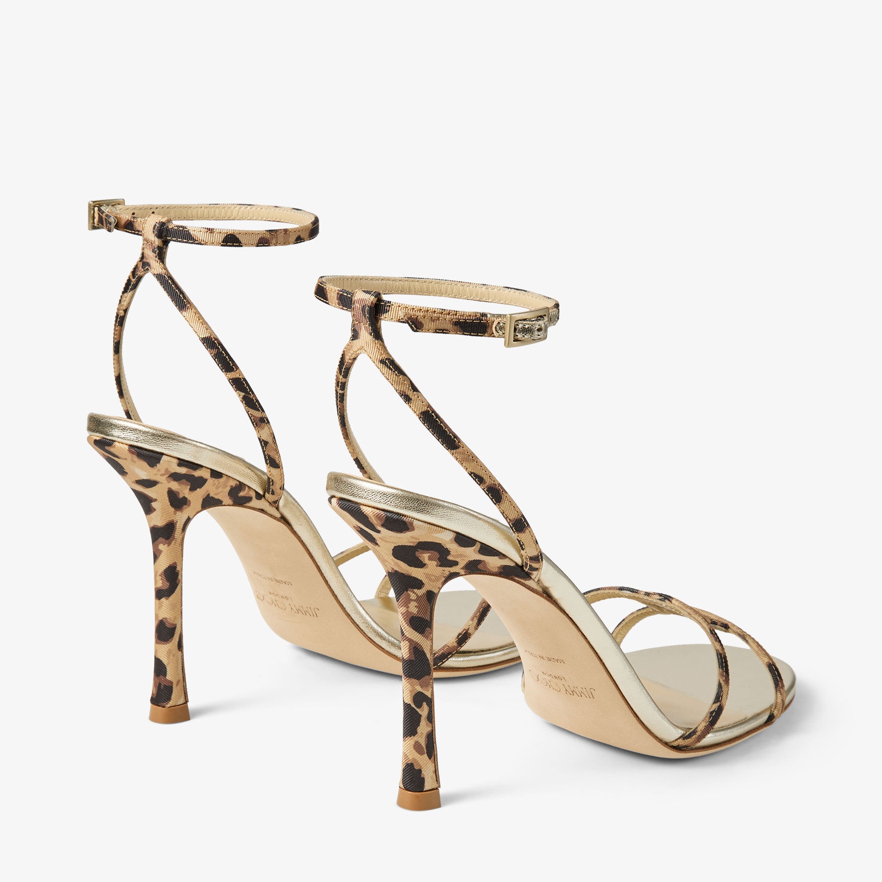 Leo
Leopard-Print Grosgrain Sandal - 5