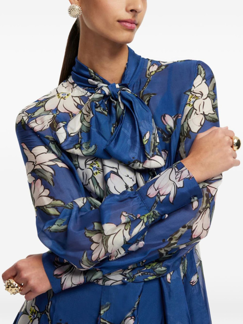 Katrina floral bow maxi dress 4