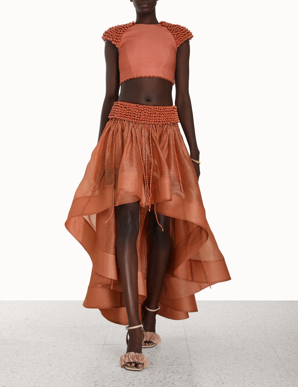 COASTER EMBELLISHED MAXI SKIRT - 3