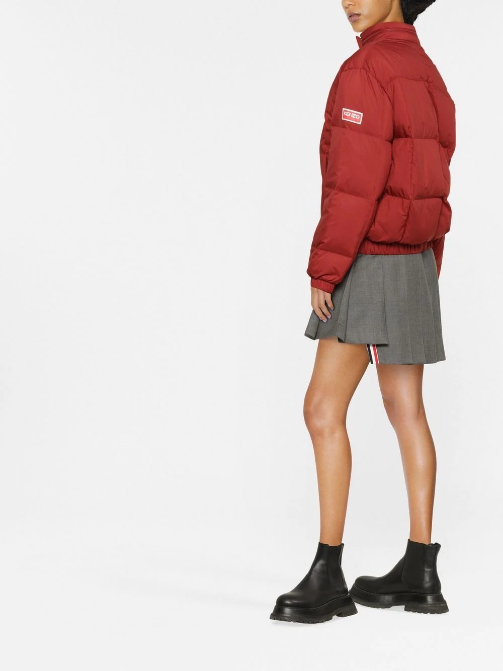 padded down jacket - 3