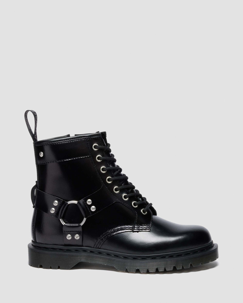 1460 HARNESS LEATHER LACE UP BOOTS 1