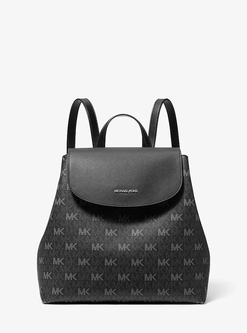 Maya Medium Signature Logo Backpack - 1