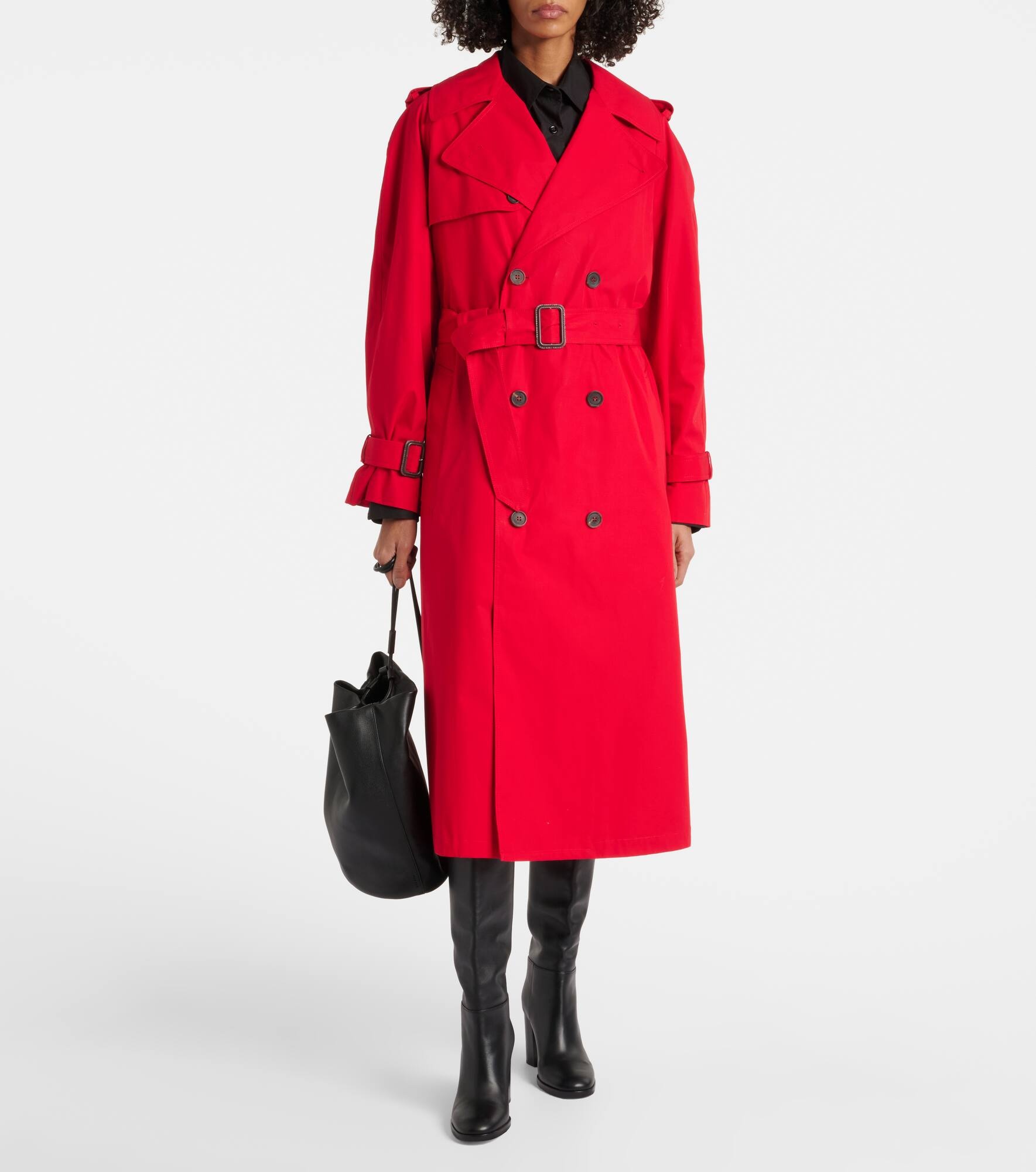 Cotton trench coat - 7