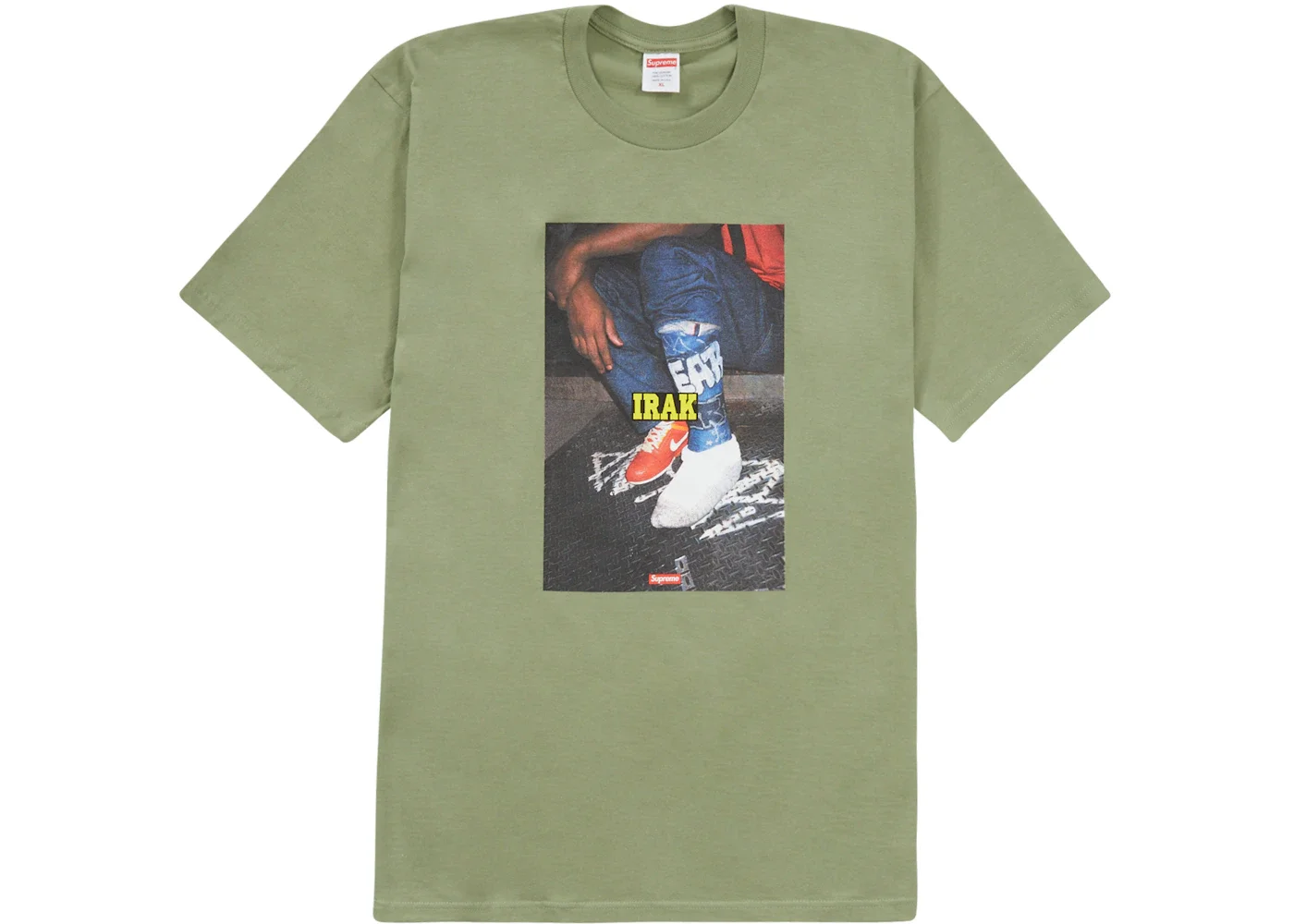 Supreme IRAK Cast Tee Light Olive - 1