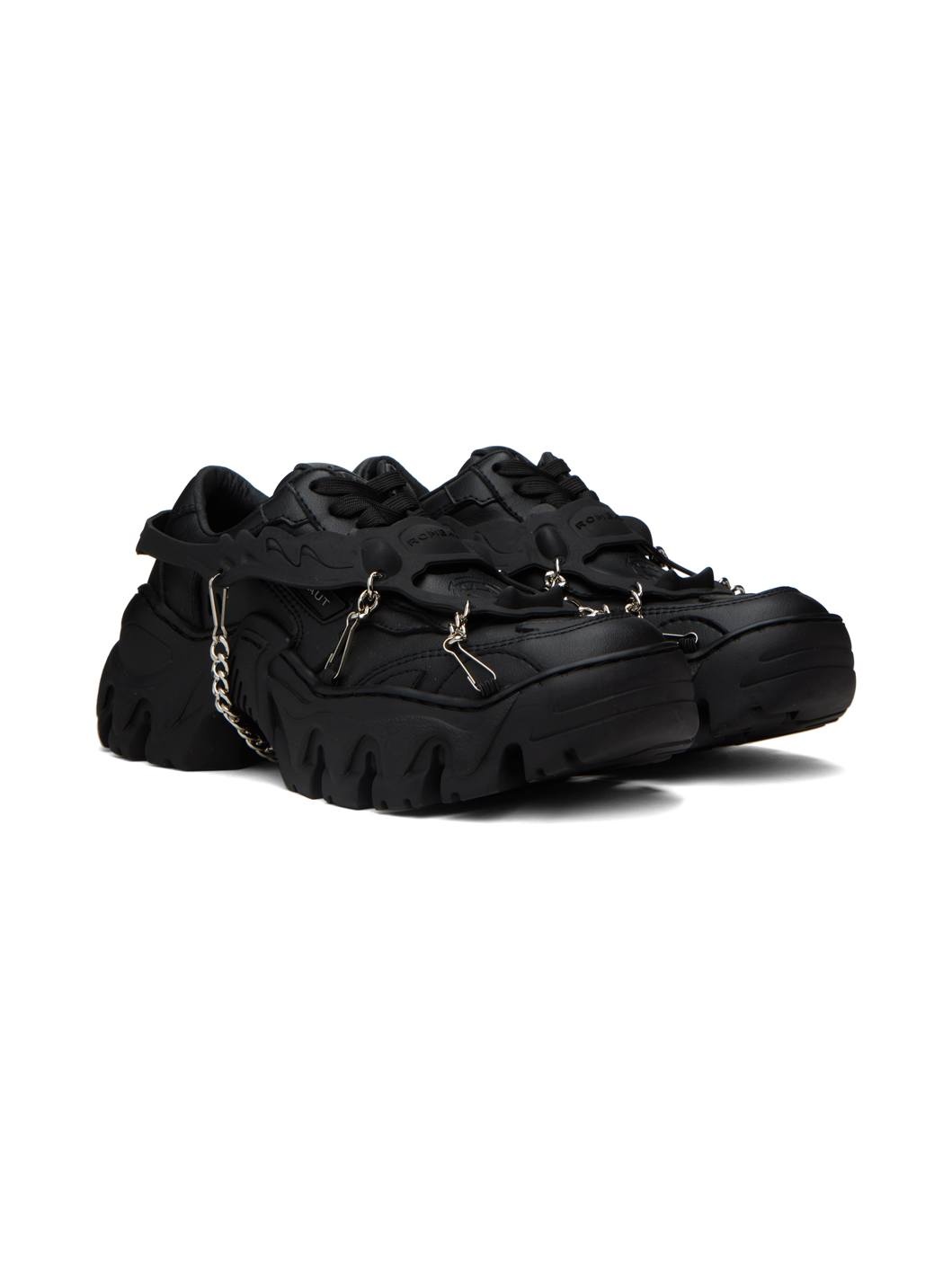 Black Boccaccio II Harness Sneakers - 4