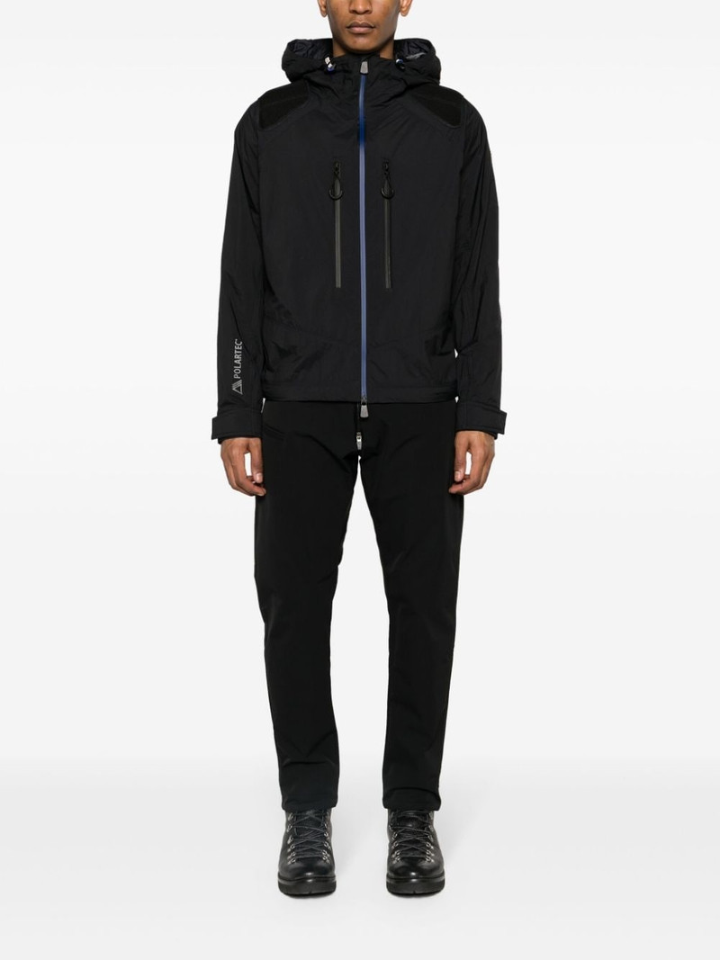Moncler zip-up hooded jacket outlook