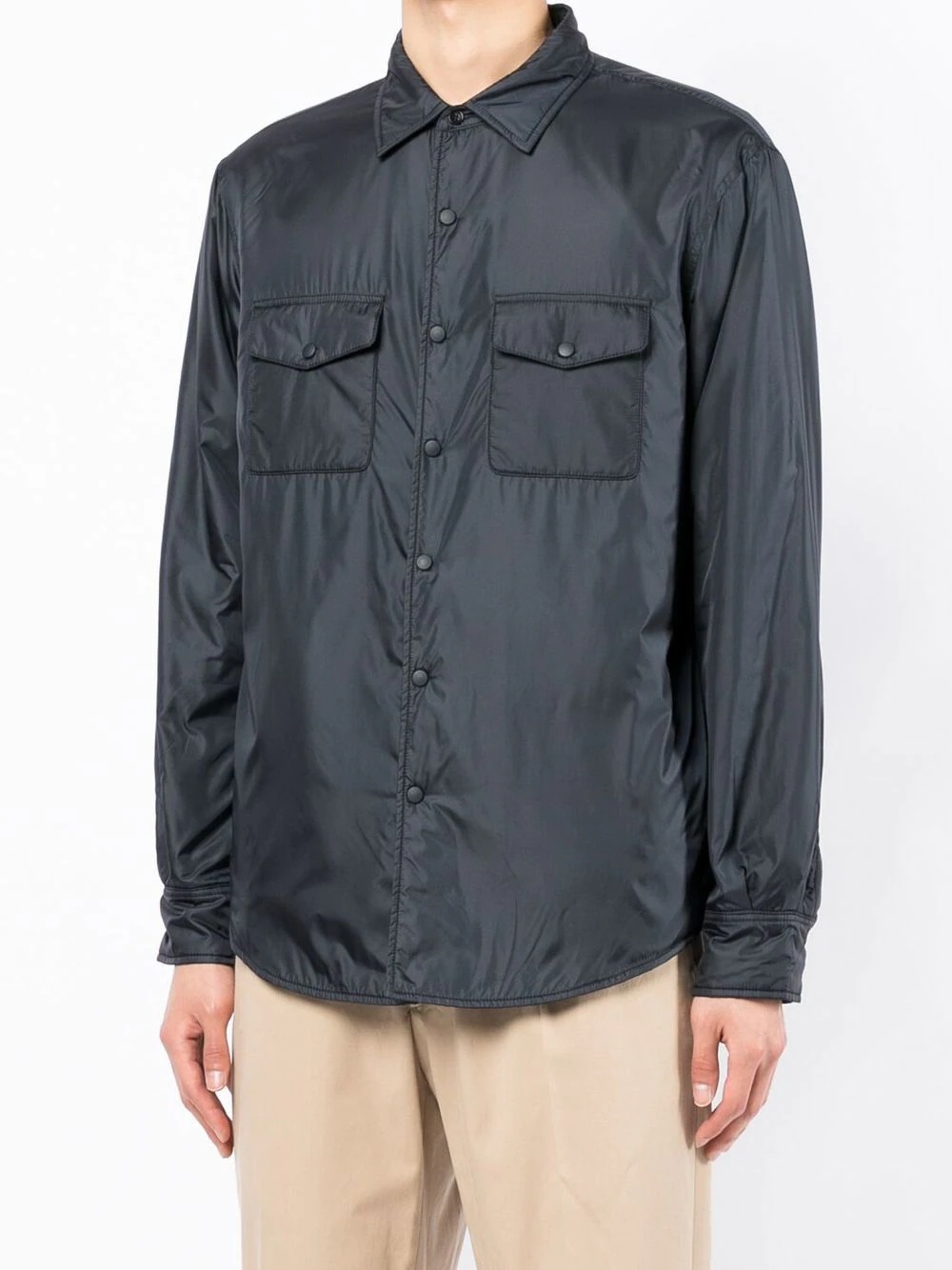 ジャケット ASPESI HILA PADDED OVERSHIRT IN NYLON Aspesi Padded Nylon Overshirt | REVERSIBLE
