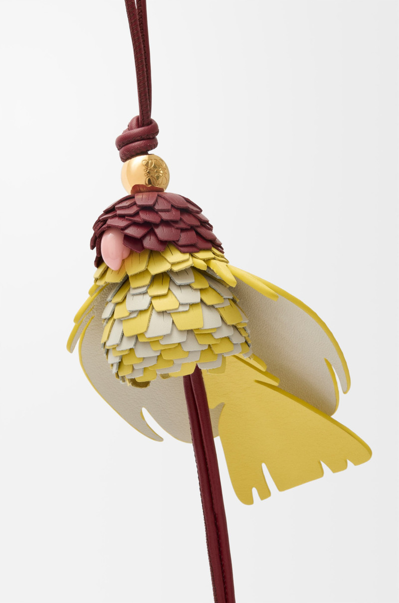 Loewe Bird charm in classic calfskin outlook