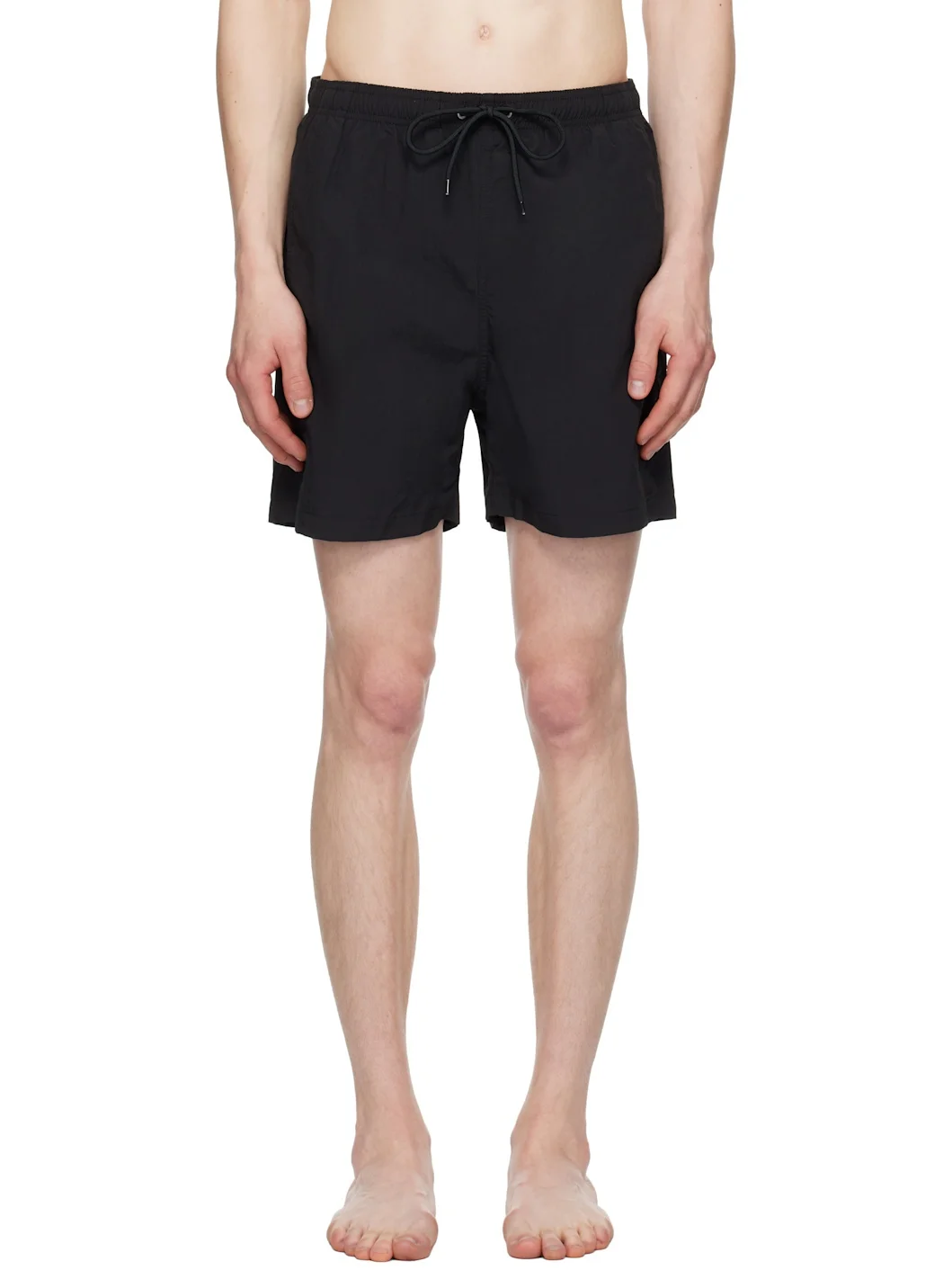 Black Hauge Recycled Nylon Swim Shorts - 1