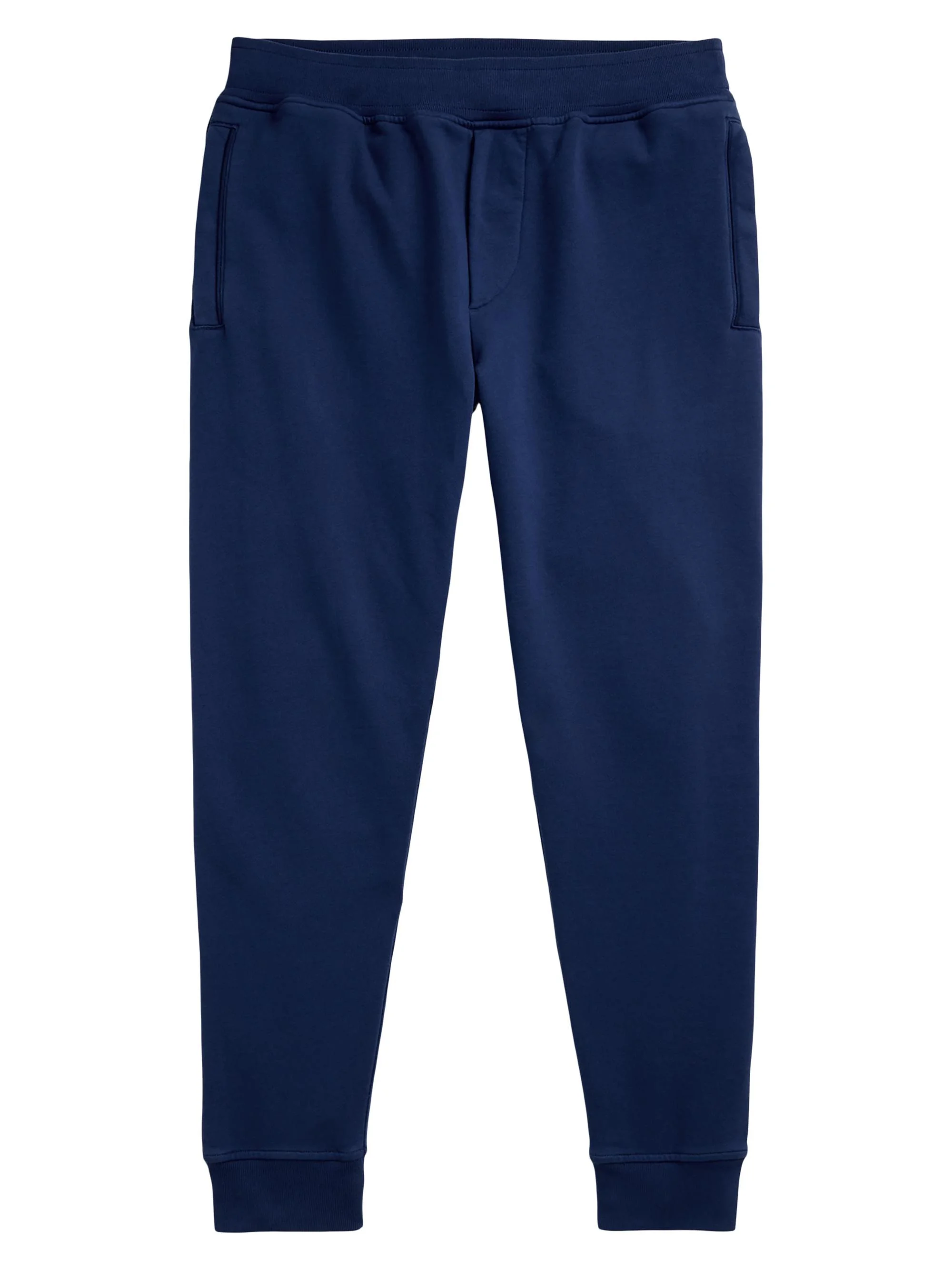 Men's French Terry Jogger Pants - Annapolis Blue - 1