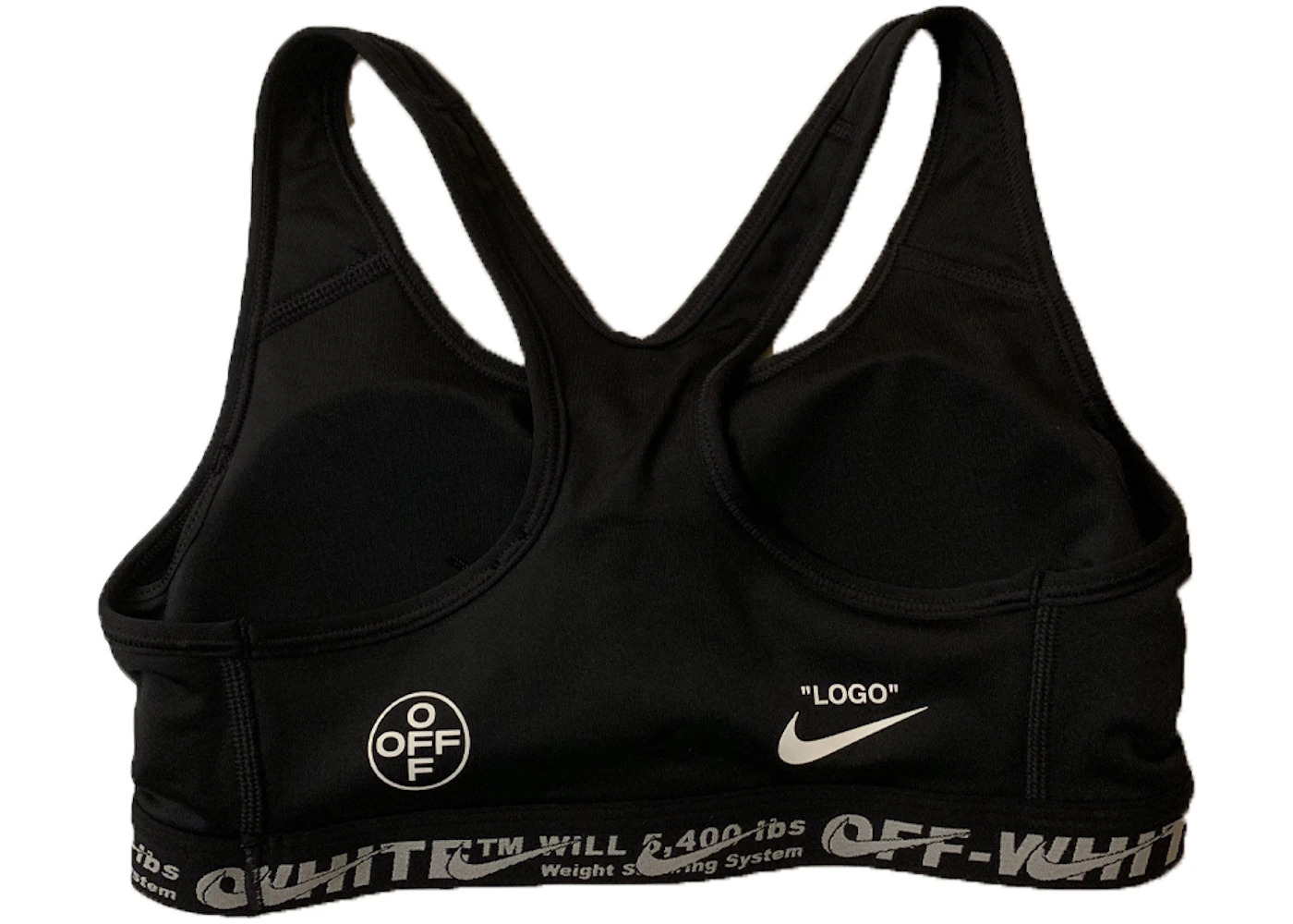OFF-WHITE Nike Sports Bra Black - 2