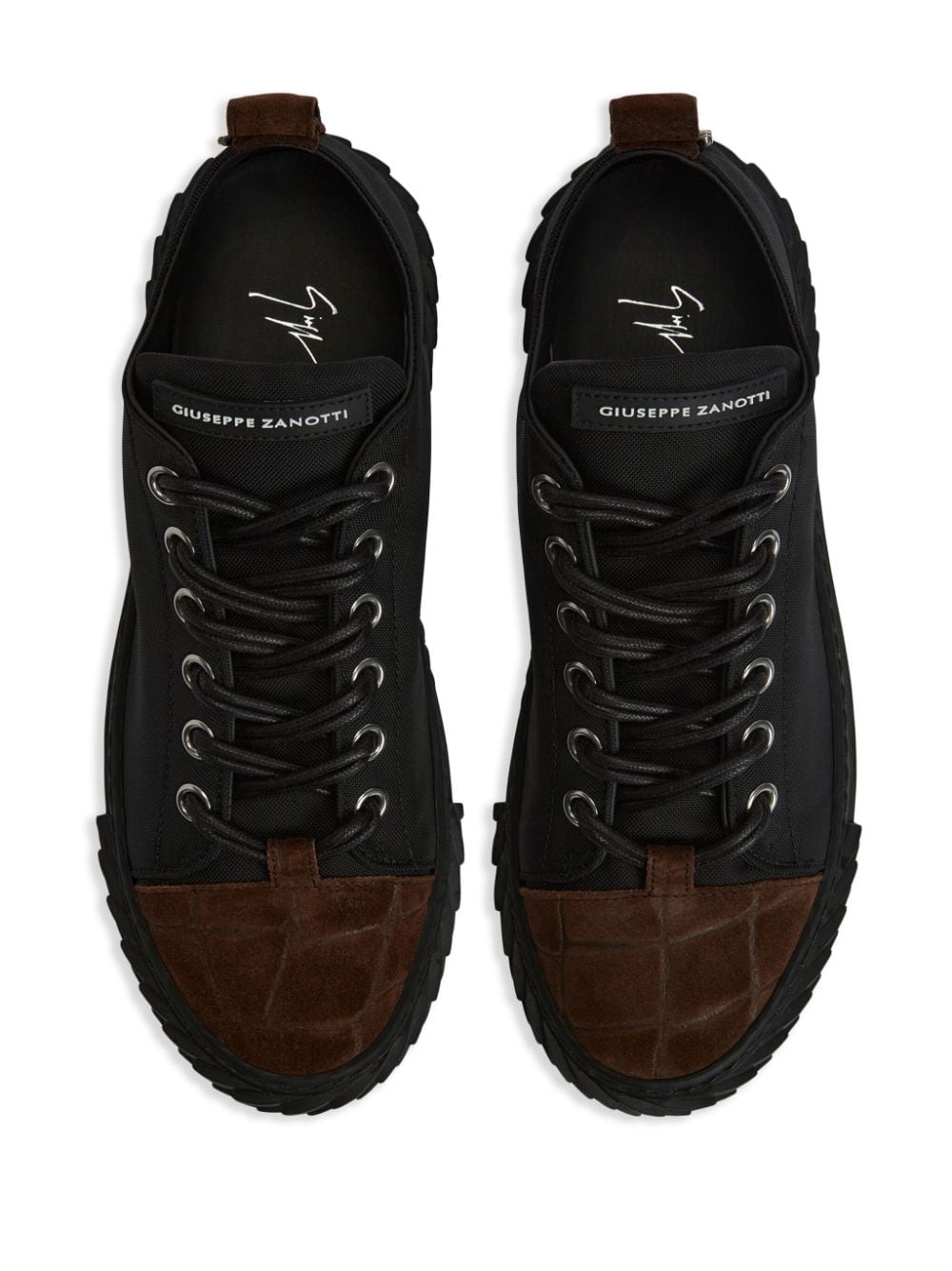 Blabber panelled sneakers - 4
