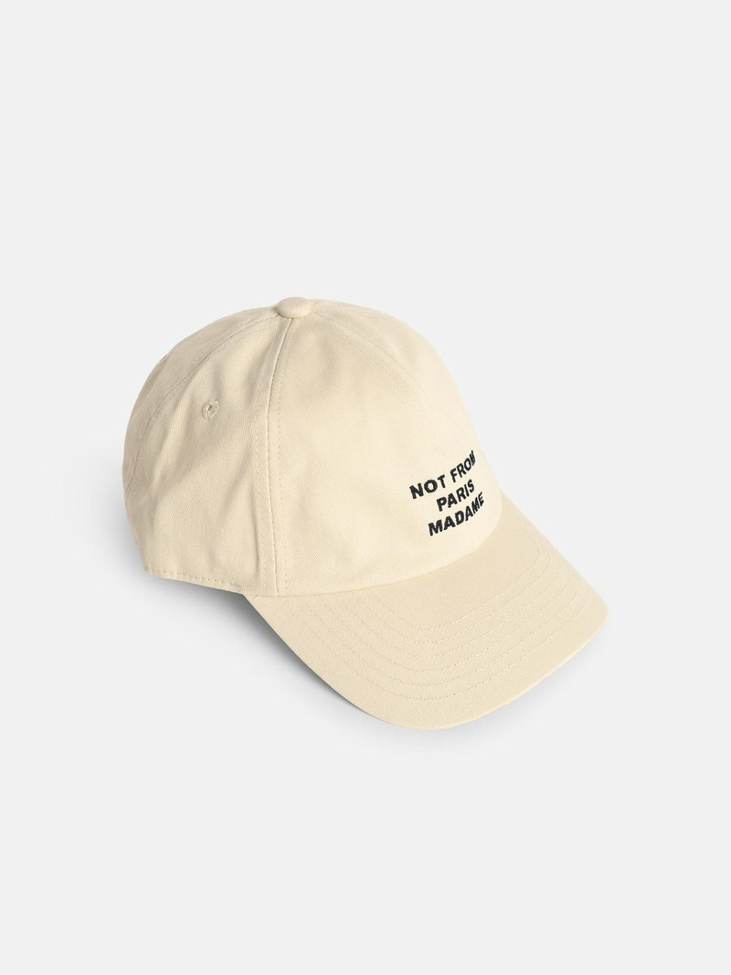 Drôle de Monsieur IVORY COTTON CAP outlook