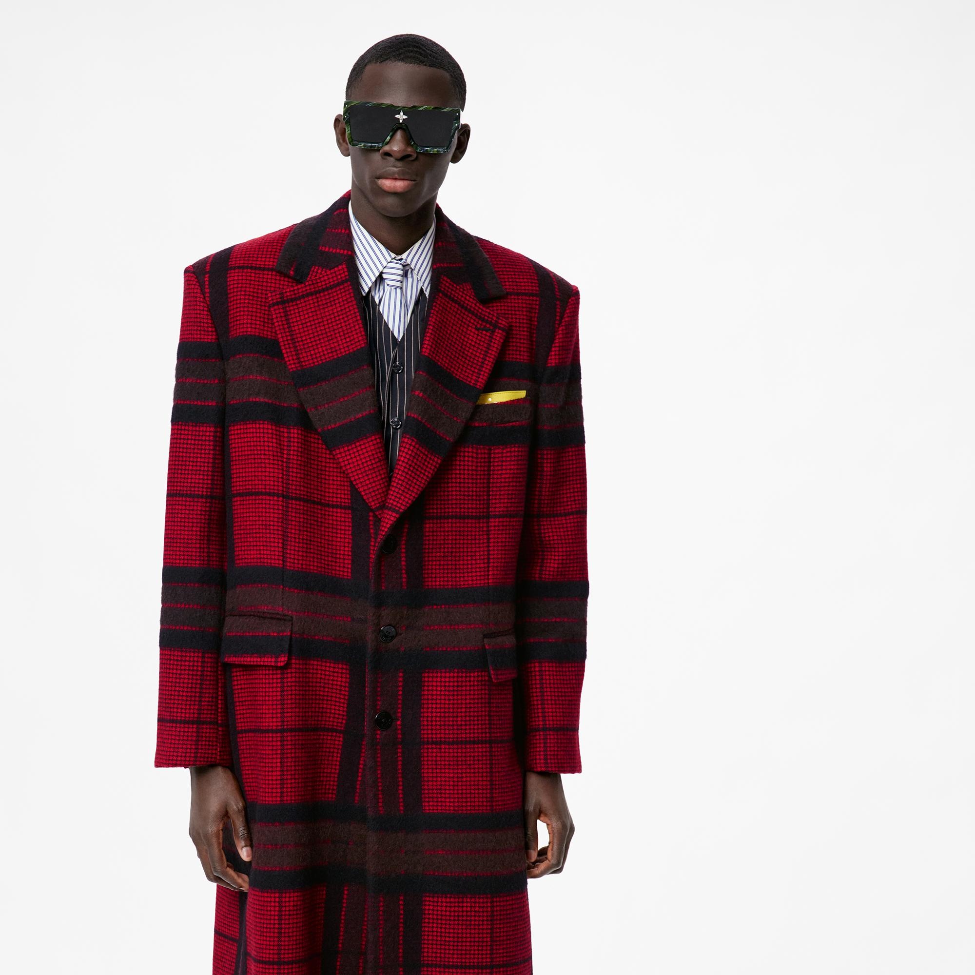 Tartan Check Extra Large Coat - 3