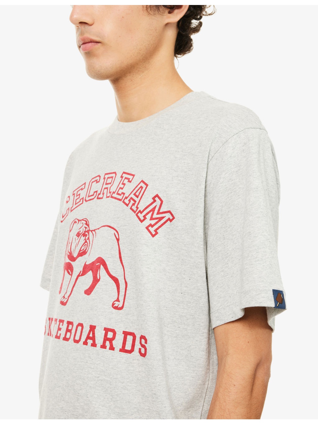 Bulldog Crewneck Cotton-Jersey T-Shirt - 5