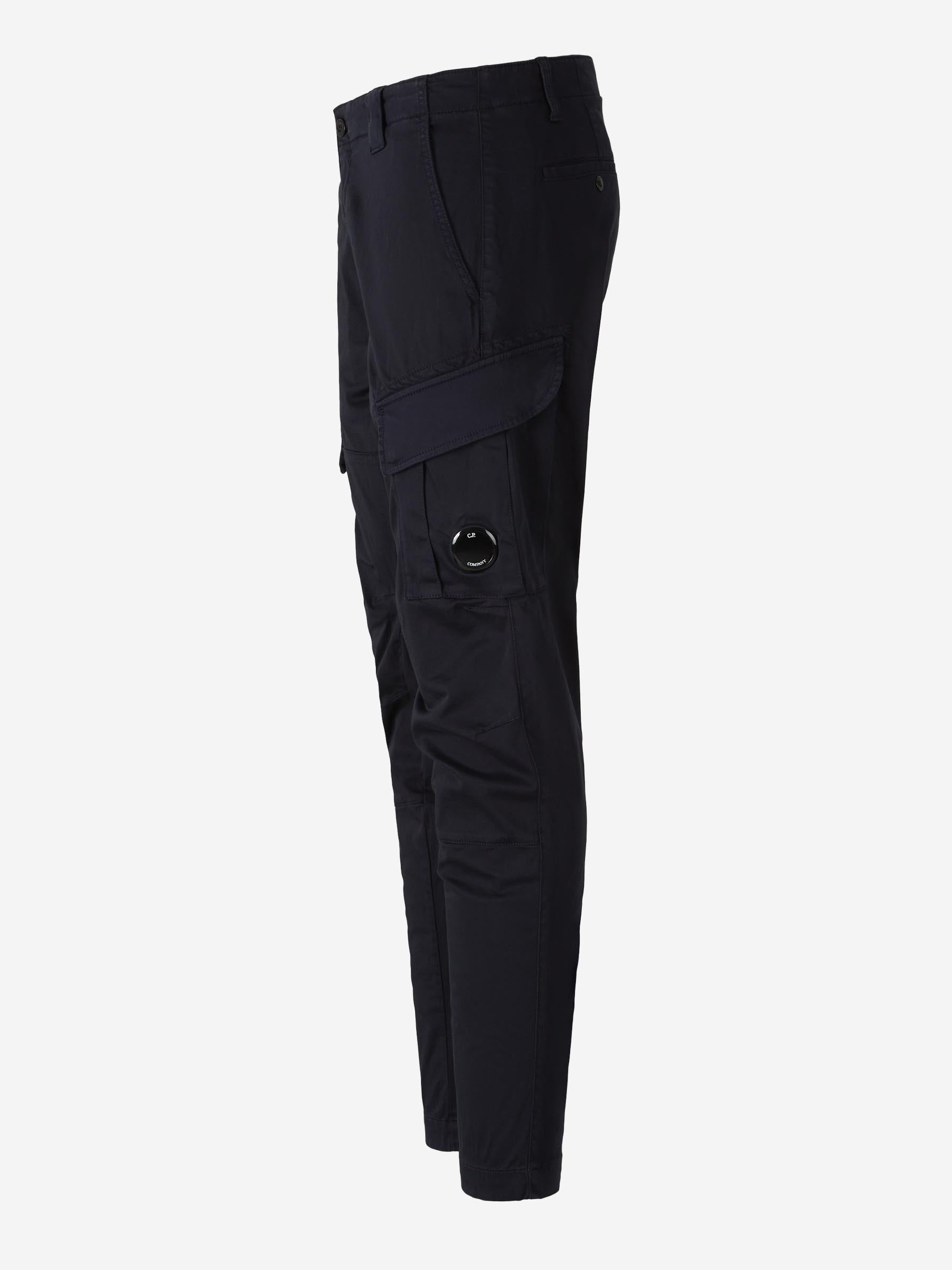 SATIN CARGO PANTS - 2