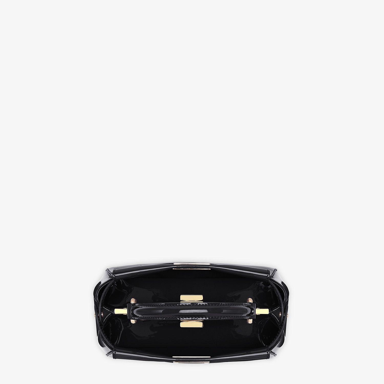 Black patent leather bag - 5