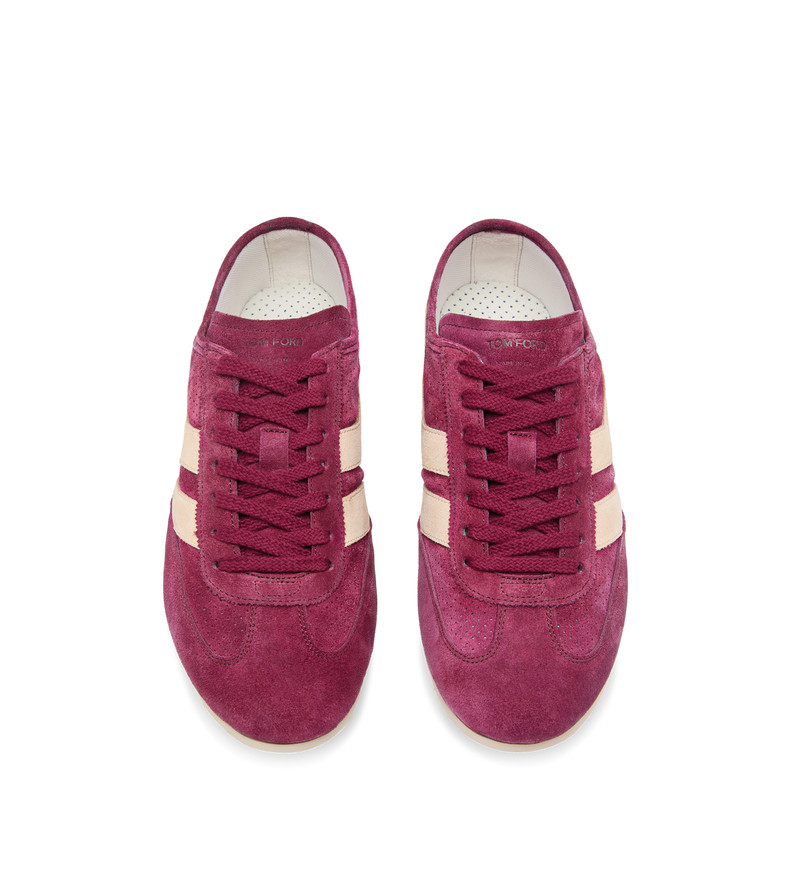 TOM FORD PERFORATED SUEDE BROOK SNEAKER outlook