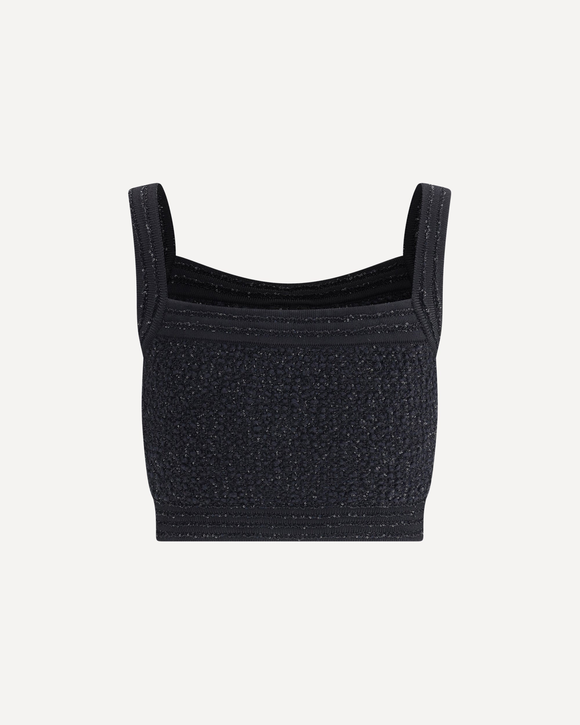 Tweed crop Top - 2