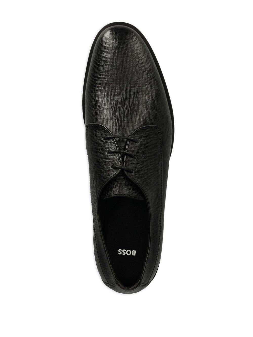 leather derby shoes - 4