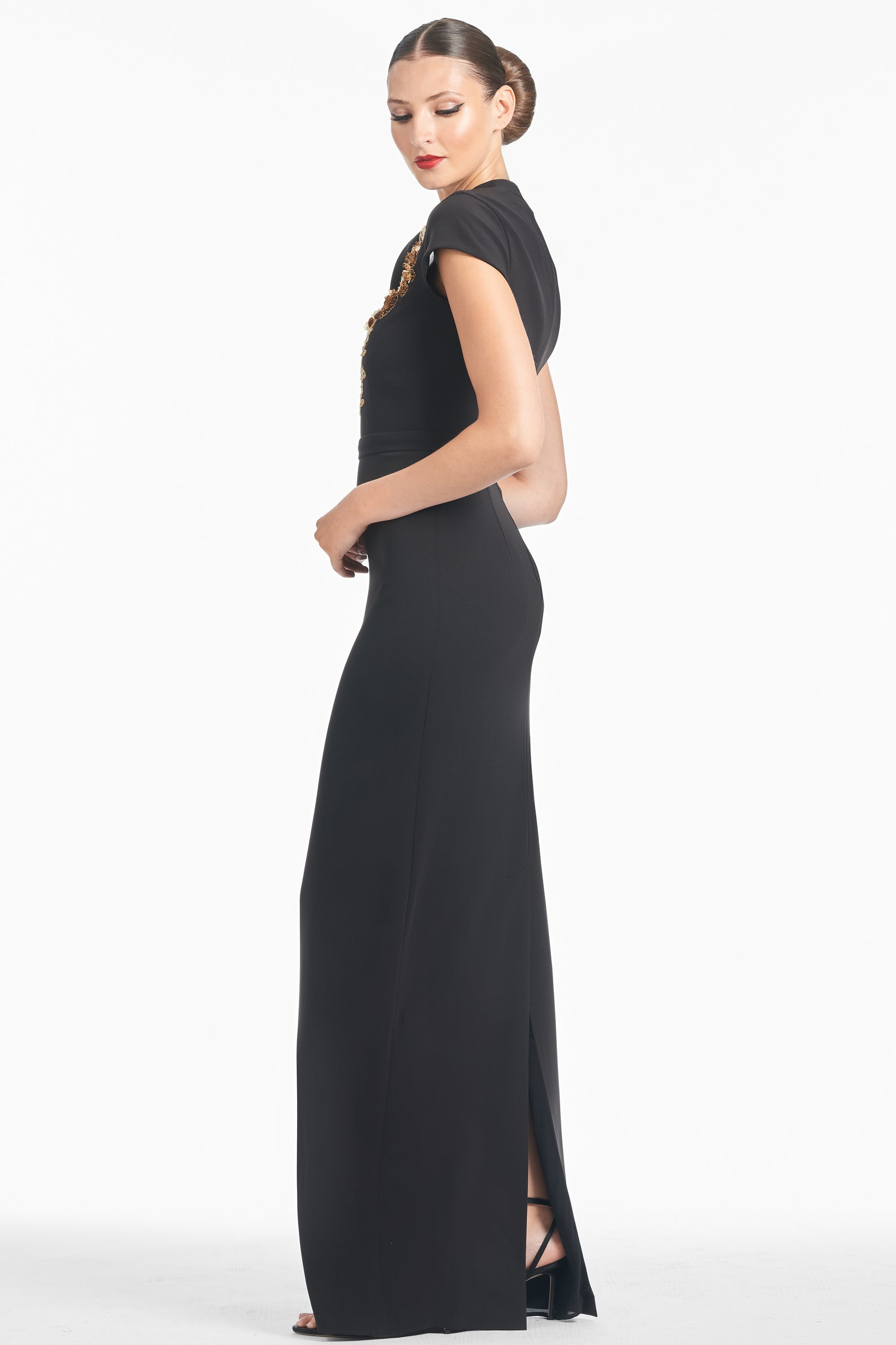 Hudson Gown - Black - 5