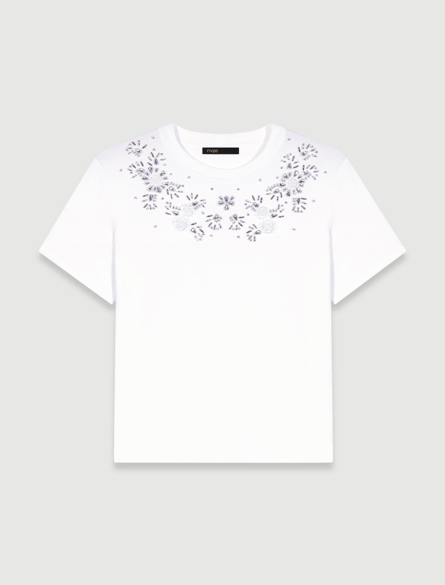 Rhinestone T-shirt - 1