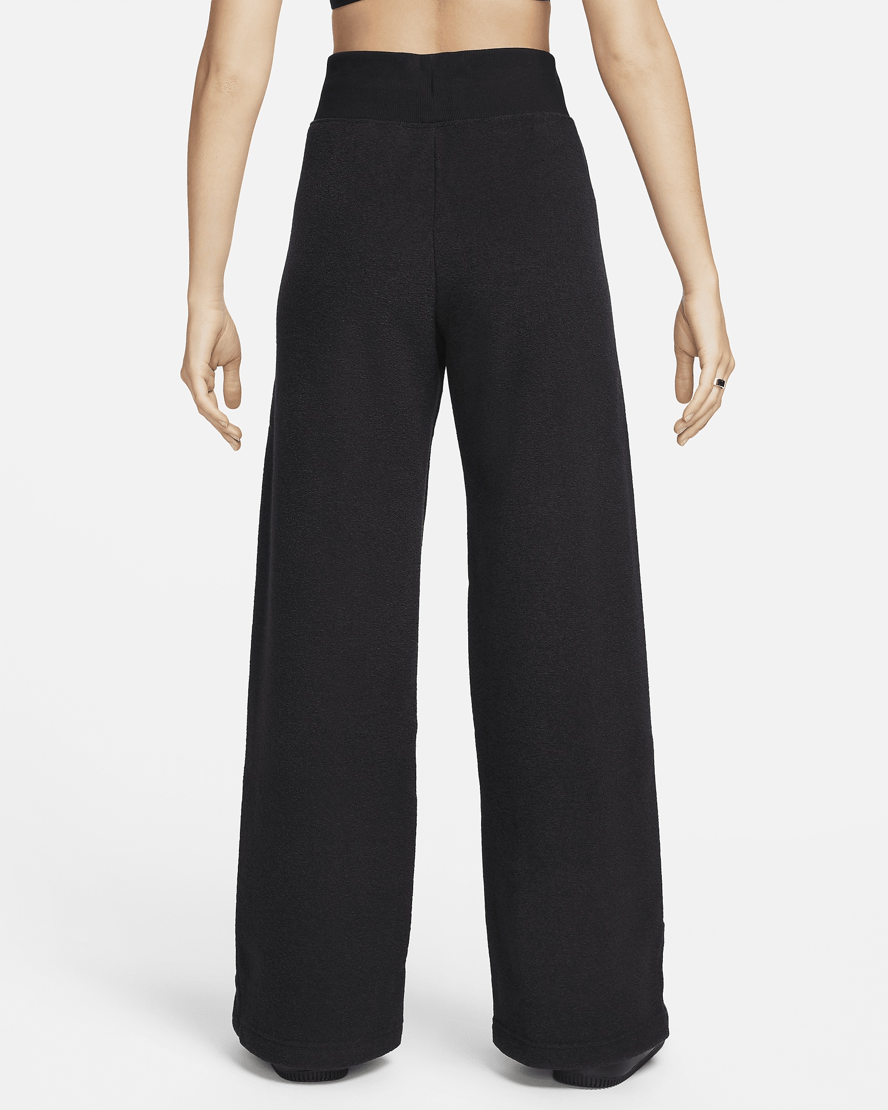 Nike Sportswear Phoenix Plush Women's High-Waisted Wide-Leg Cozy Fleece Pants - 2