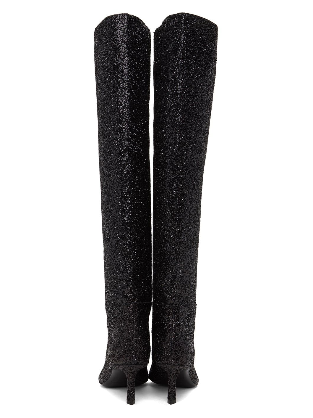 Black Viola Slouch Boots - 2