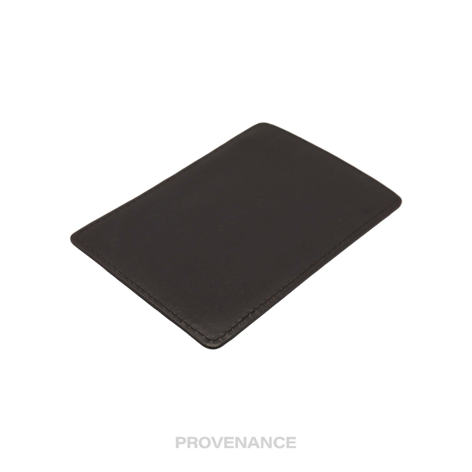 Givenchy Logo Card Holder Wallet - Black Leather - 3