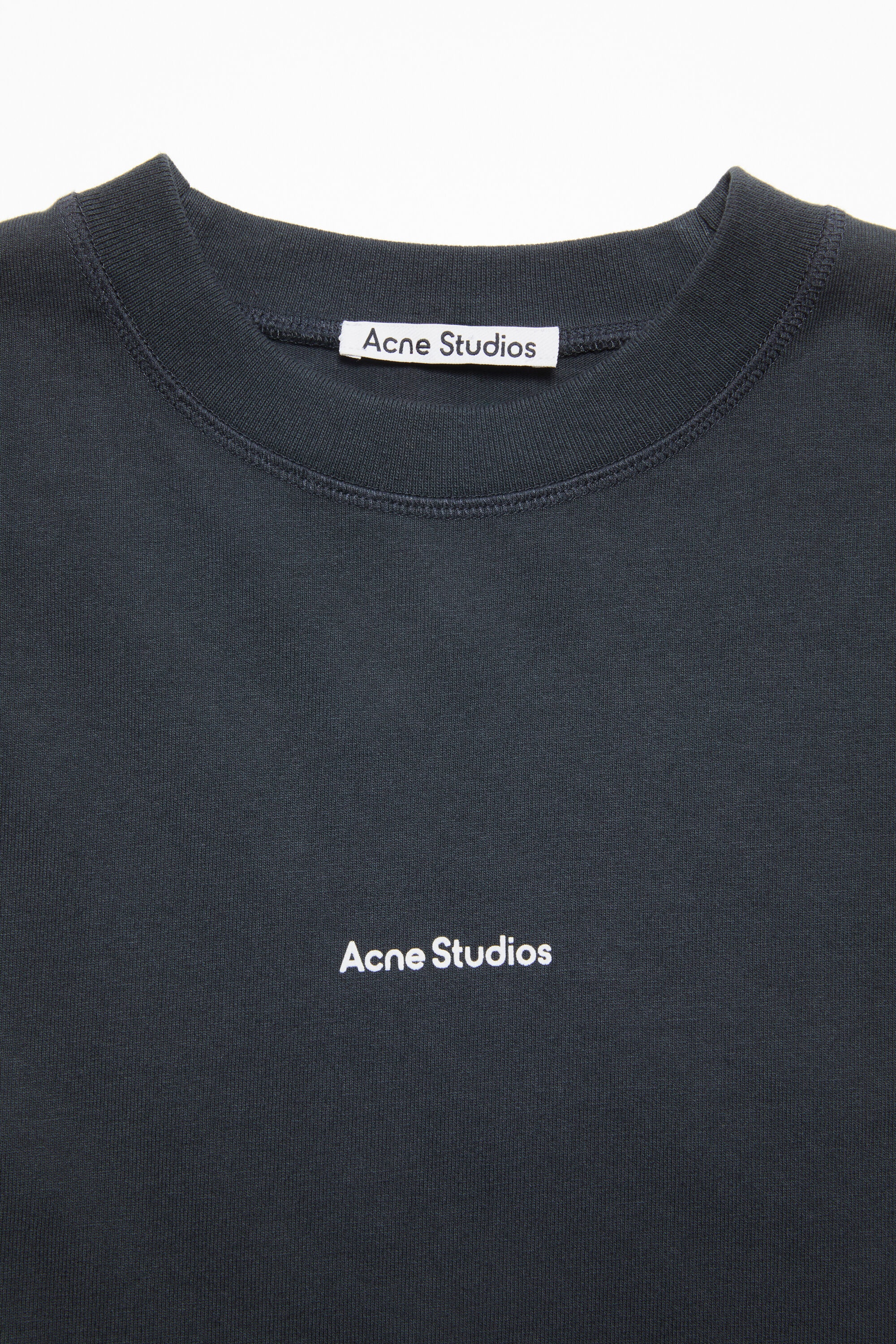 Logo t-shirt dress - Black - 6