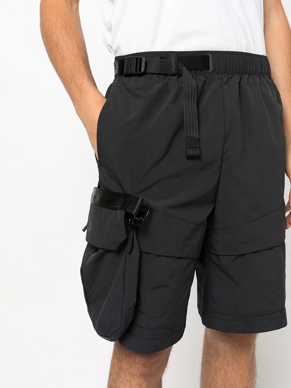 knee-length cargo shorts - 5