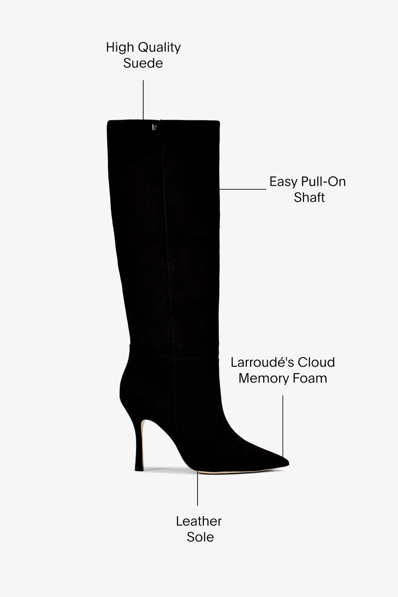 Kate Boot In Black Suede 5