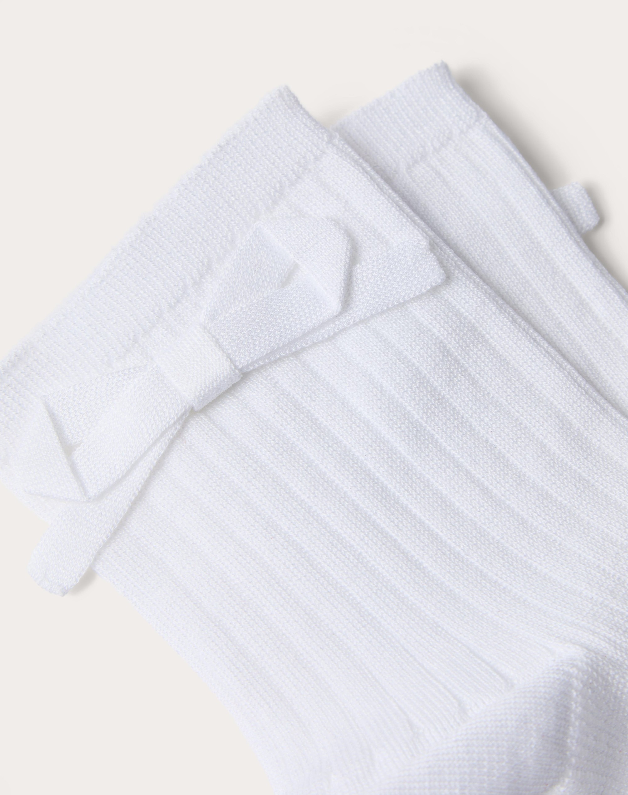SOCKS WITH BOW DETAIL - 2
