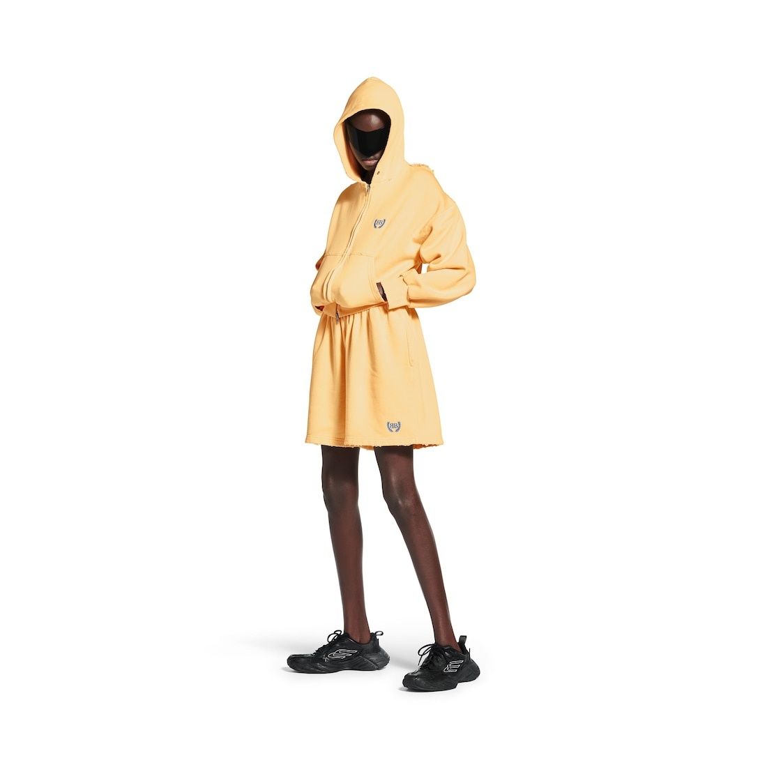 Women's Laurel Classic Sweat Shorts in Yellow - 3