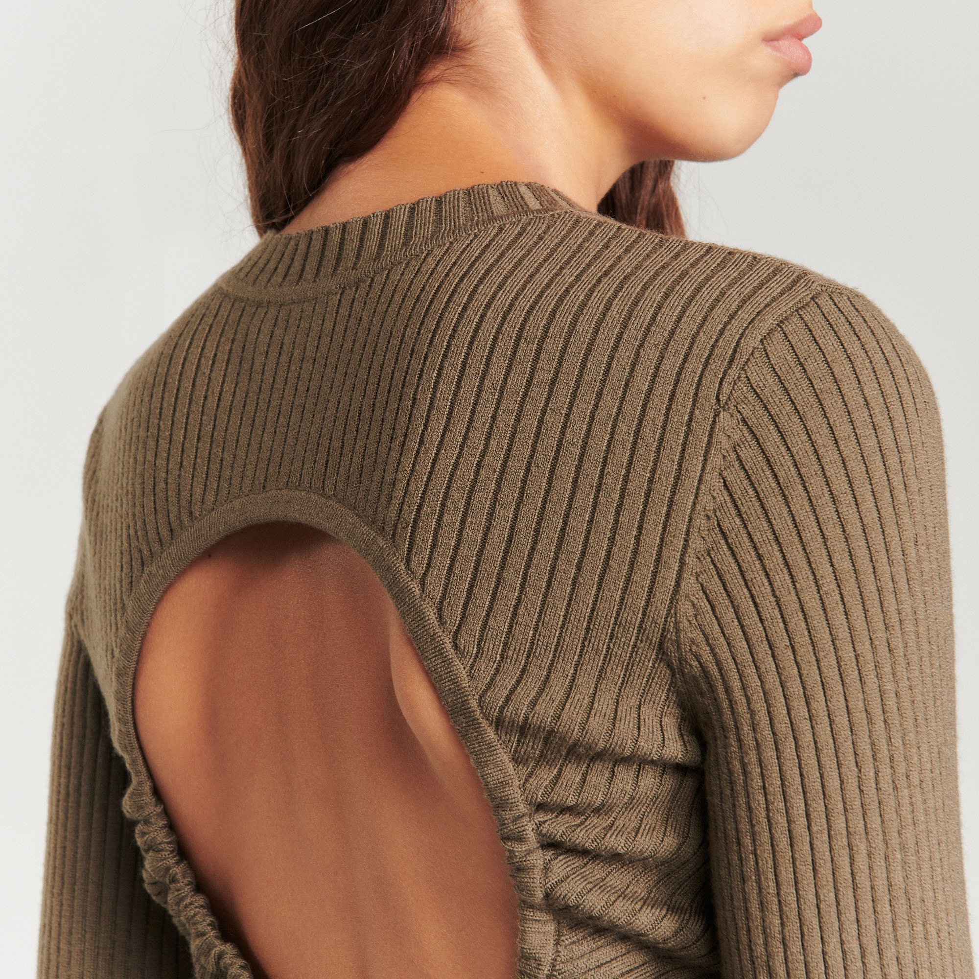 Ribbed knit dress - 4