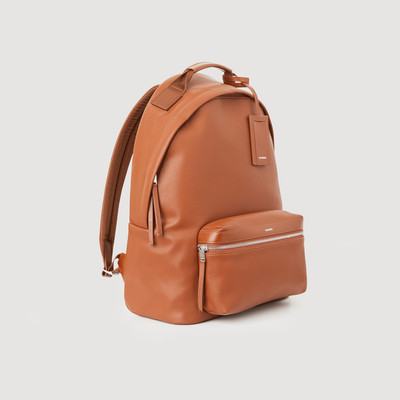Sandro Coated canvas backpack outlook